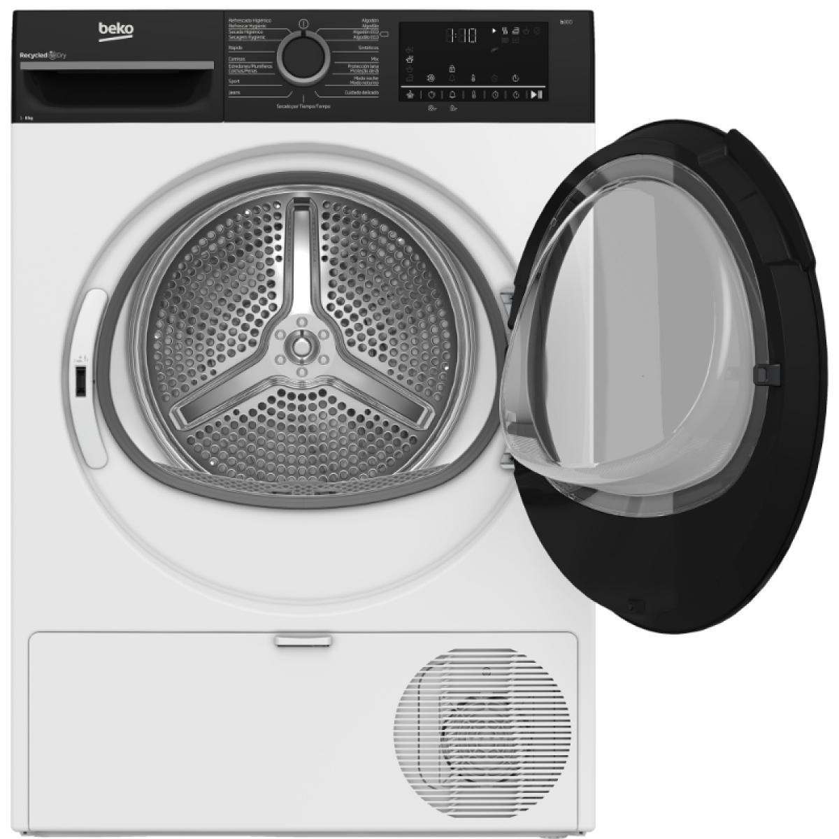 SECADORA BOMBA CALOR BEKO BM3T48249W 8KG A+++