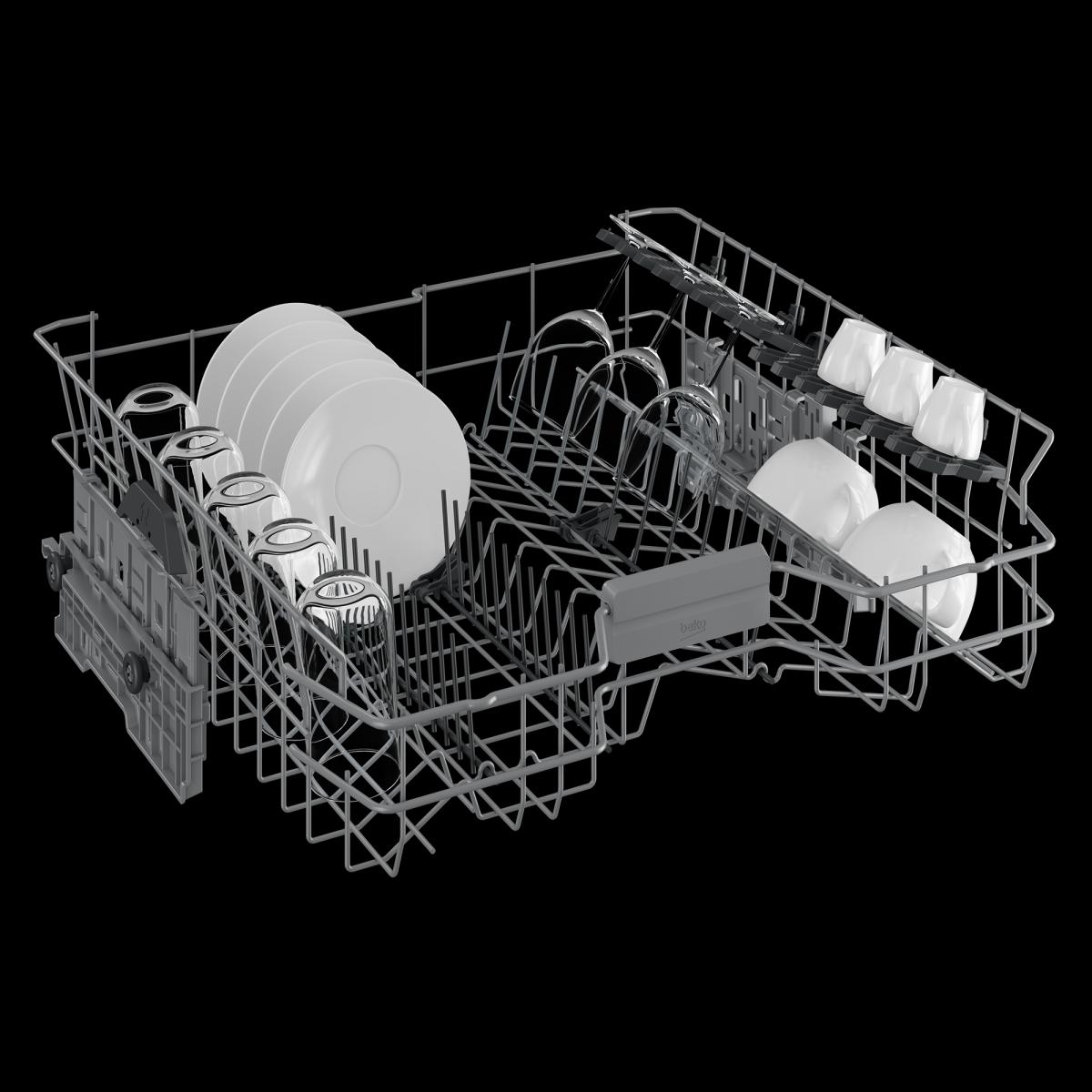 LAVAVAJILLAS BEKO BDFN26640WC 16CUB C 3ªBANDEJA BCO