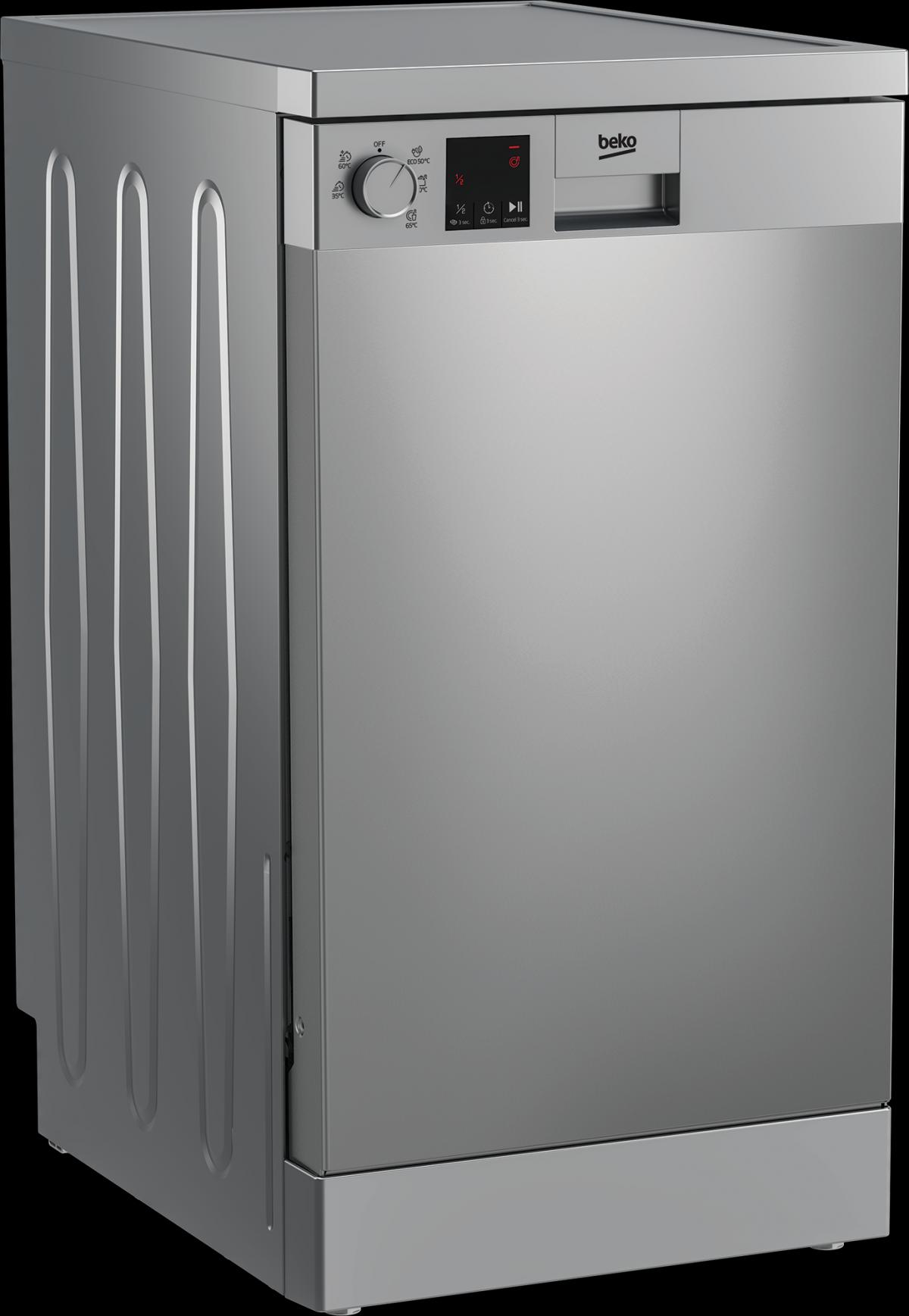 LAVAVAJILLAS BEKO DVS05024X 10CUB E 45CM INOX