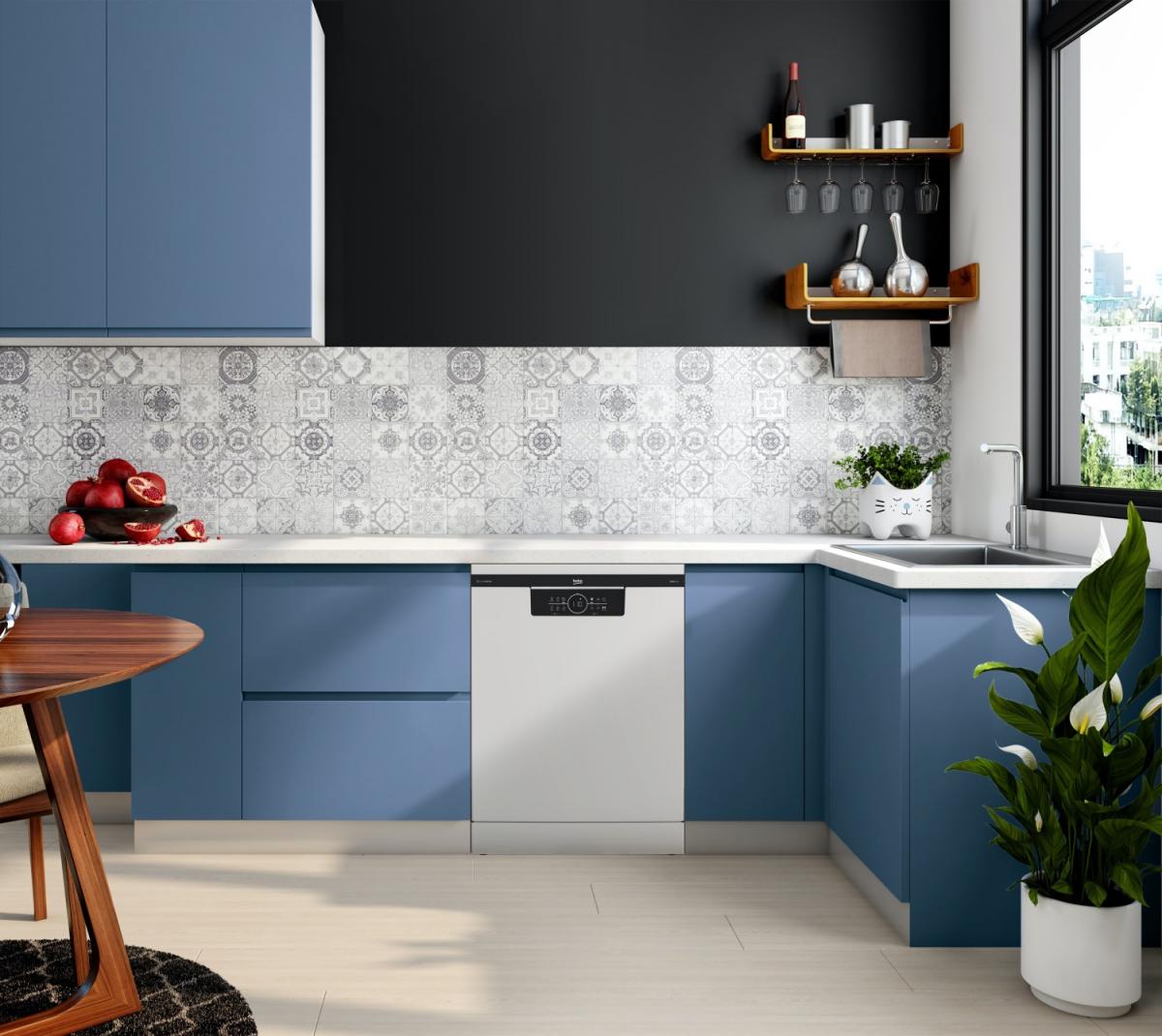 LAVAVAJILLAS BEKO BDFN26440WC 14CUB C APERT.AUTO BCO