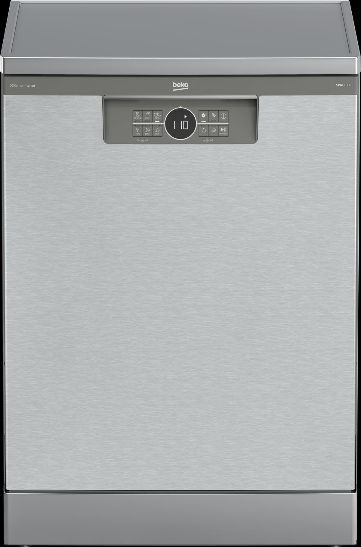 LAVAVAJILLAS BEKO BDFN26550XC 15CUB B 3ªBANDEJA INVERTER APERT.AUTO INOX