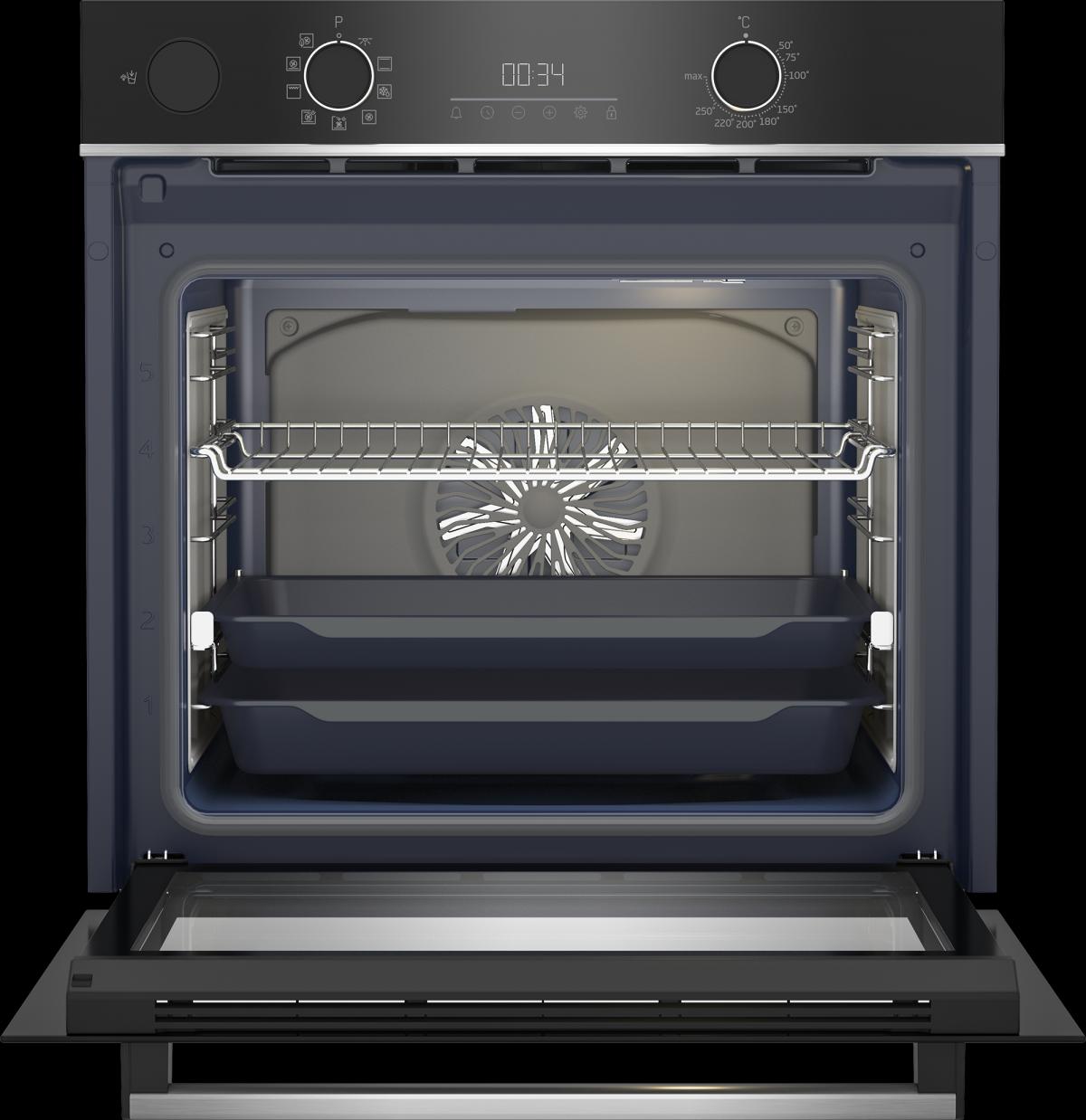 HORNO BEKO BBIS13300XMSE MULTIF.9 A+ C-VAPOR GUIA TELESC. HIDROLISIS NGO