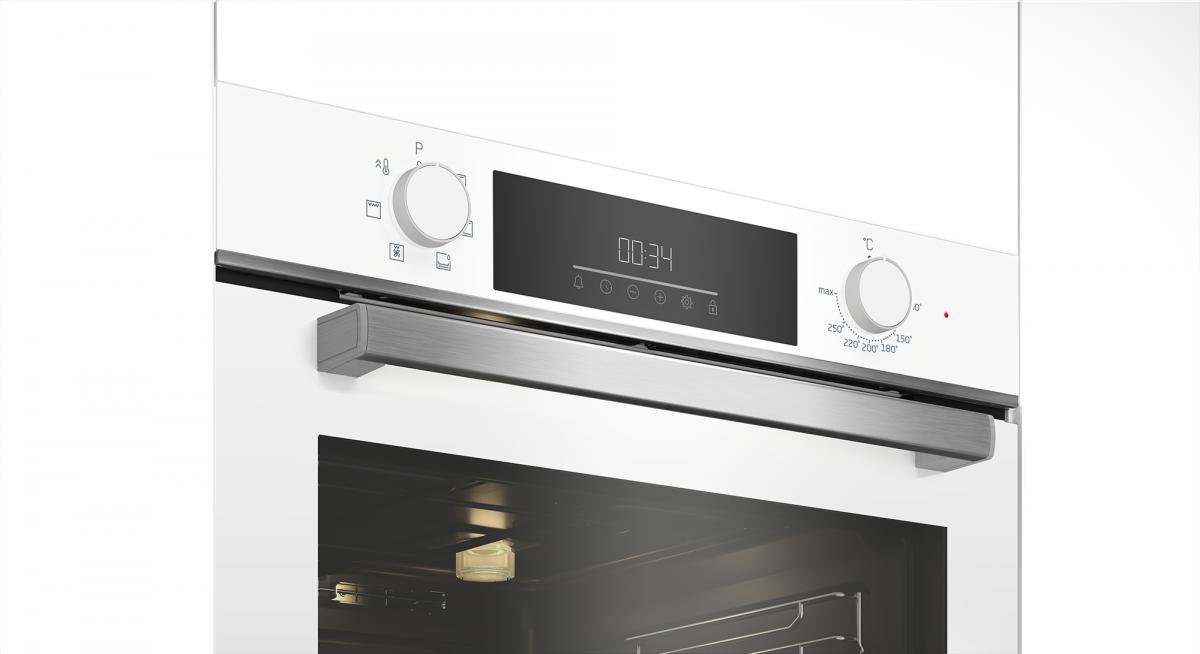 HORNO BEKO BBIE18300W MULTIF.6 A HIDROLISIS GUIA TELESC. BCO.