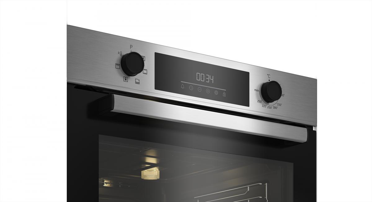 HORNO BEKO BBIE123001XD MULTIF.6 A GUIA TELESC. HIDROLISIS INOX