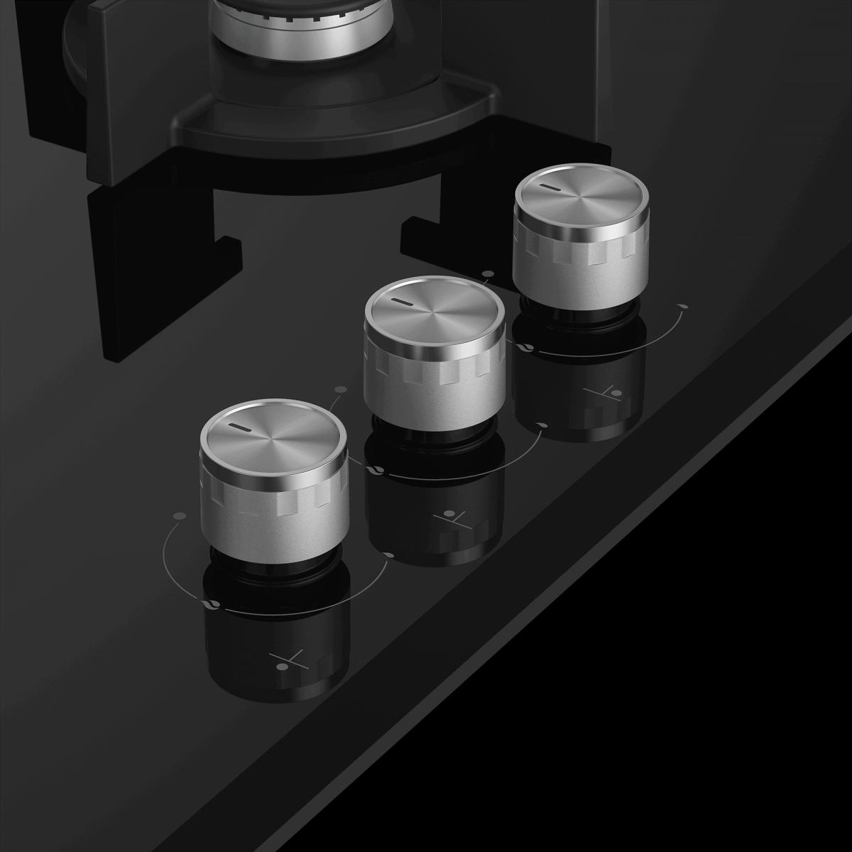 PLACA GAS BEKO HISW63222SO 3F CRISTAL C-WOK BUT