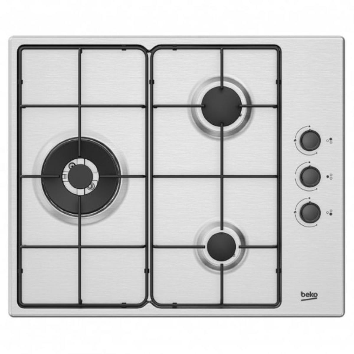 PLACA GAS BEKO HIGG 63113 SX 3F.C-WOK BUTANO