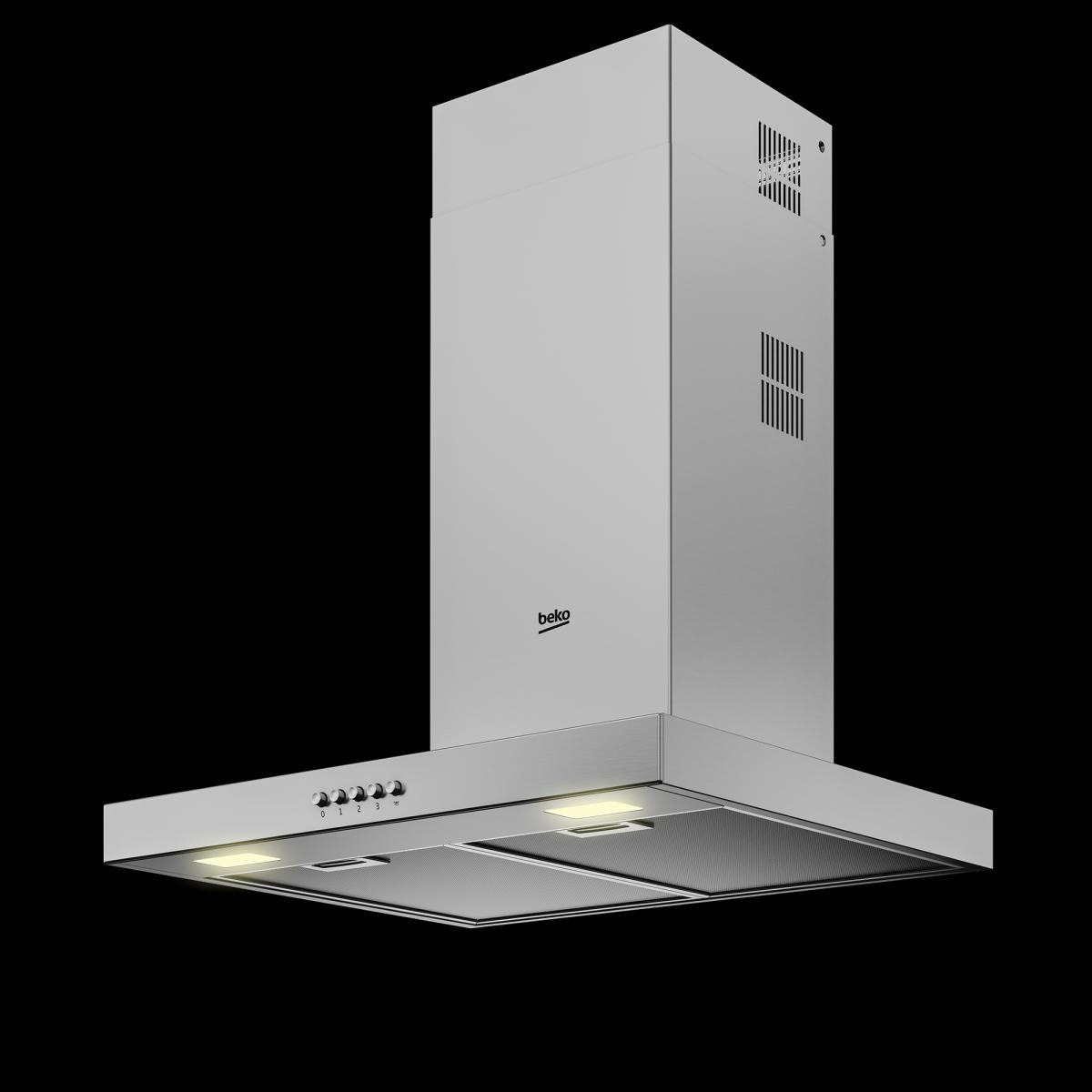 CAMPANA DECORATIVA BEKO BHCB61622BXH 60CM B 613m3