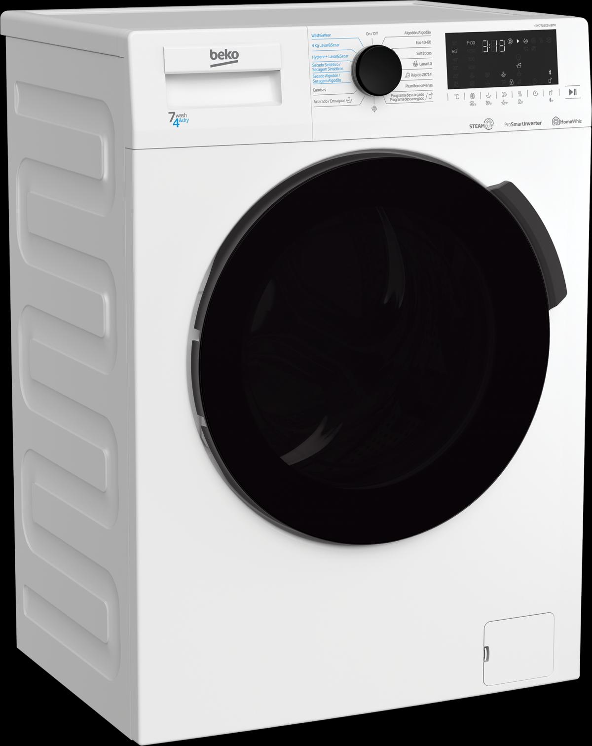 LAVASECADORA BEKO HTV7716DSWBTR 7KG-4KG 1400RPM D BLUETOOTH