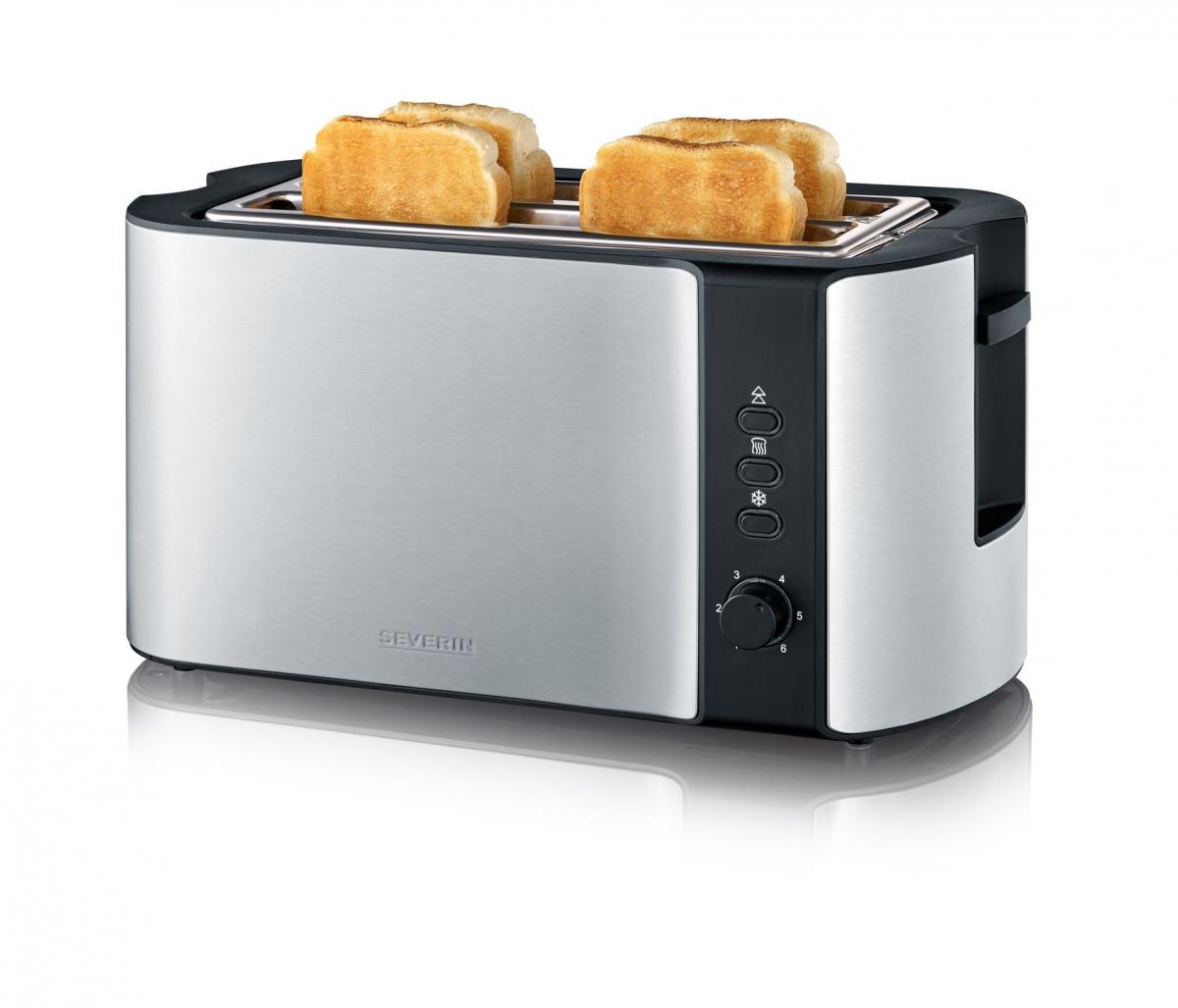 TOSTADOR SEVERIN AT2590 LARGO DOBLE INOX
