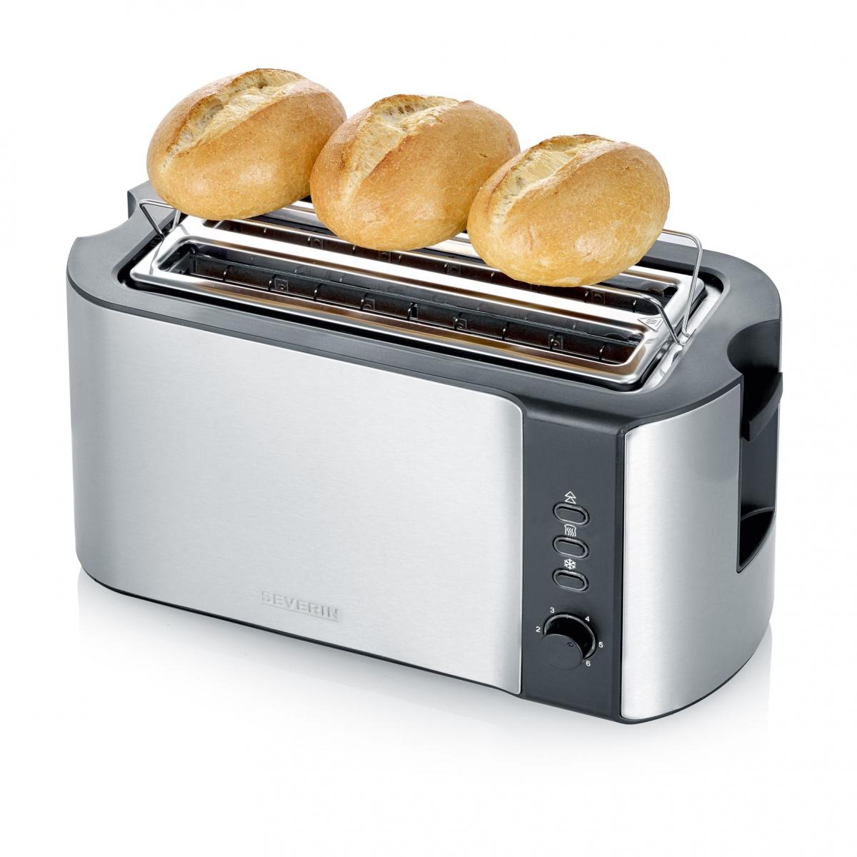 TOSTADOR SEVERIN AT2590 LARGO DOBLE INOX