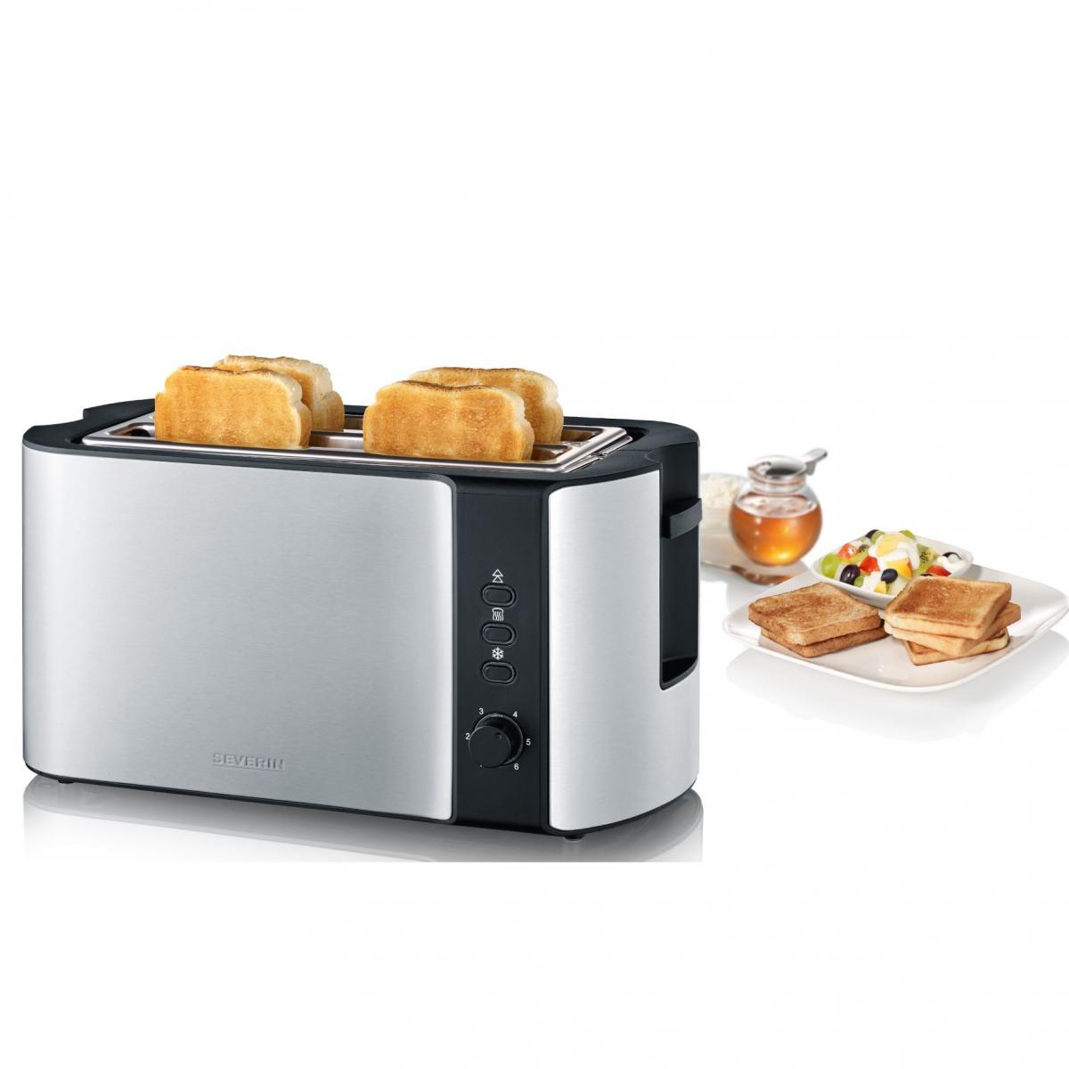 TOSTADOR SEVERIN AT2590 LARGO DOBLE INOX