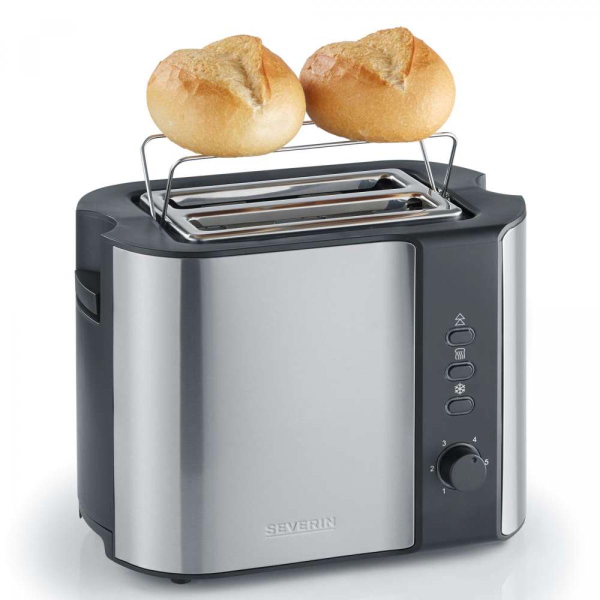TOSTADOR SEVERIN AT2589 800W PAN MOLDE INOX 2 RANURAS