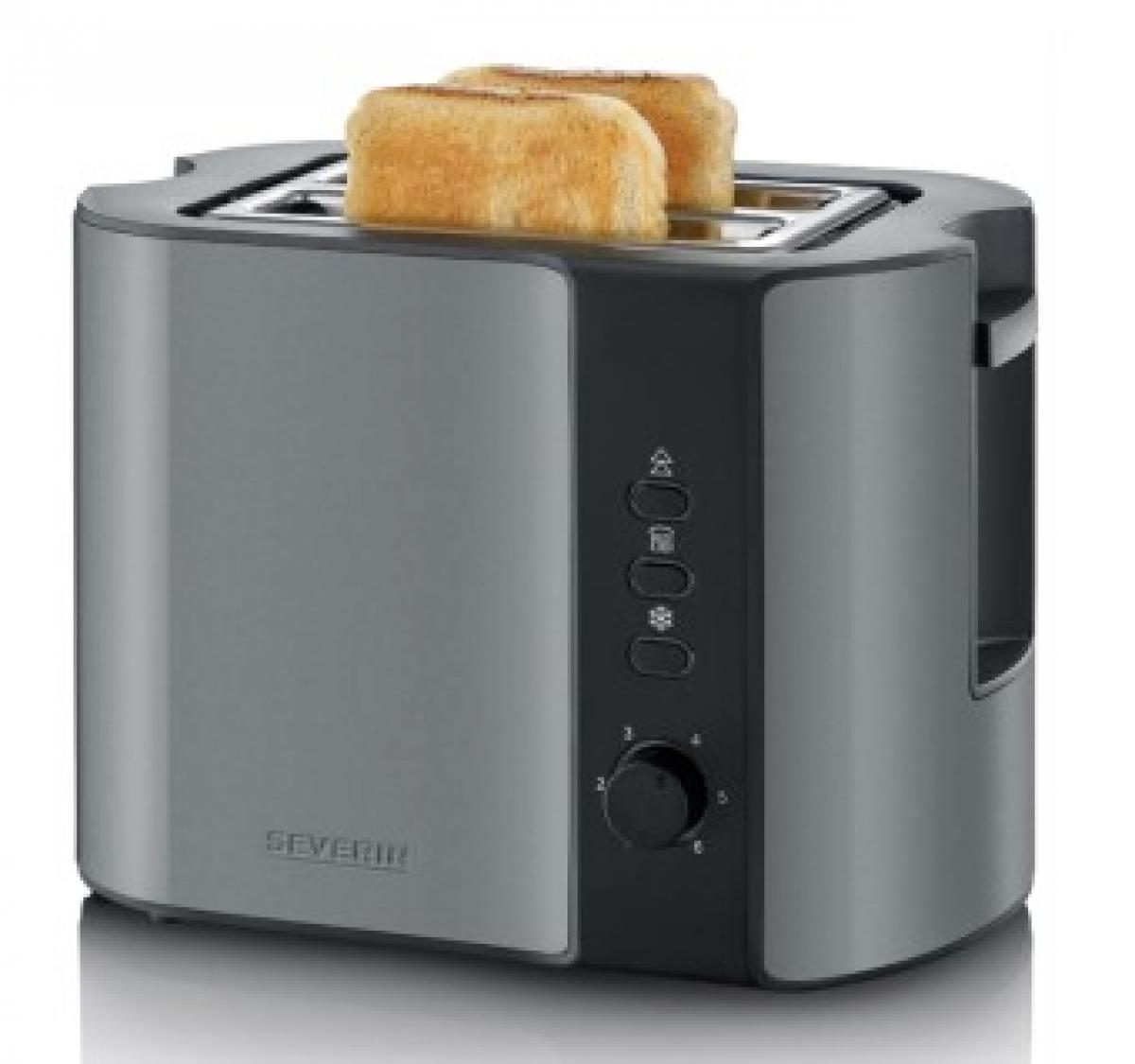 TOSTADOR SEVERIN AT9541 800W PAN MOLDE INOX 2 RANURAS