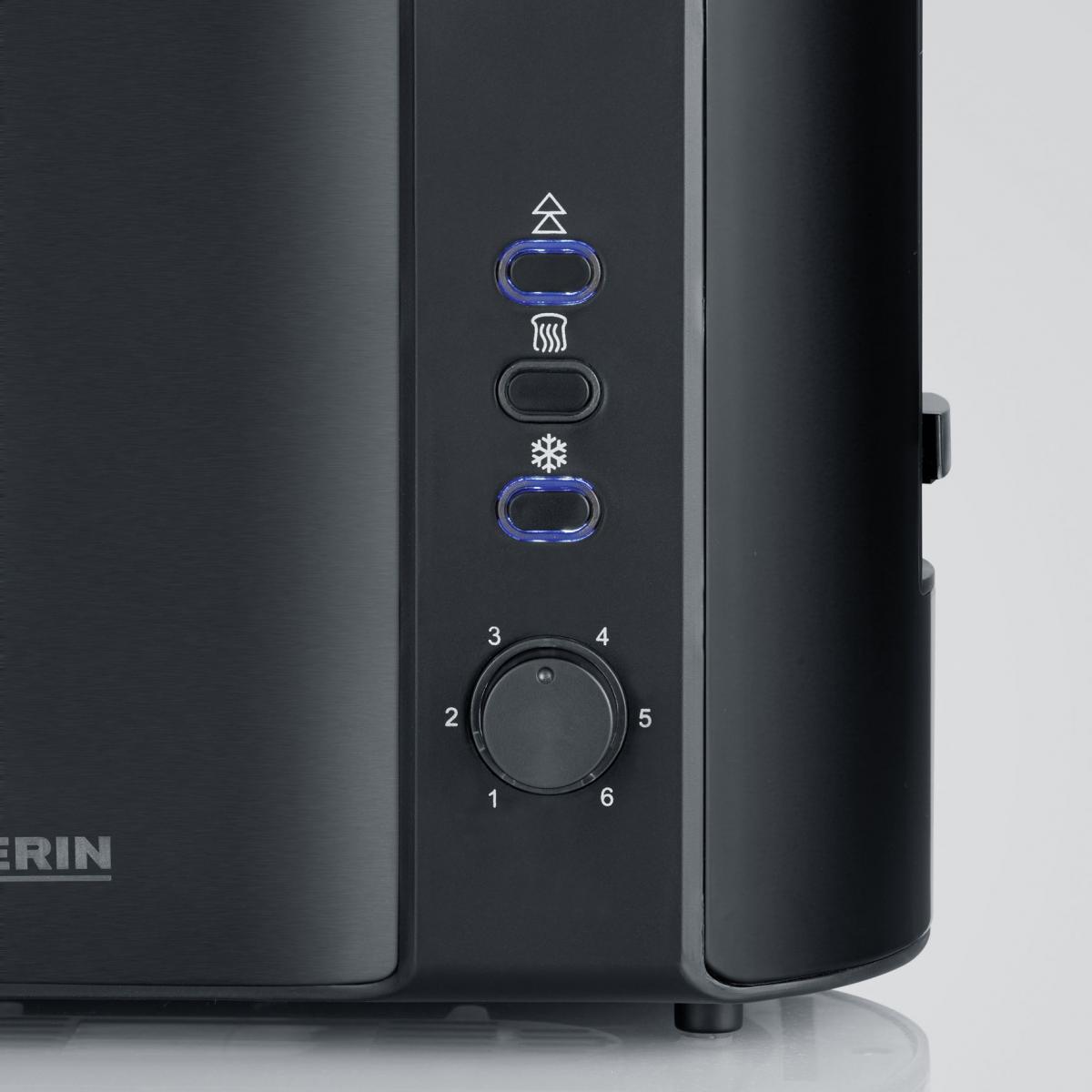 TOSTADOR SEVERIN AT9552 800W PAN MOLDE NEGRO 2 RANURAS