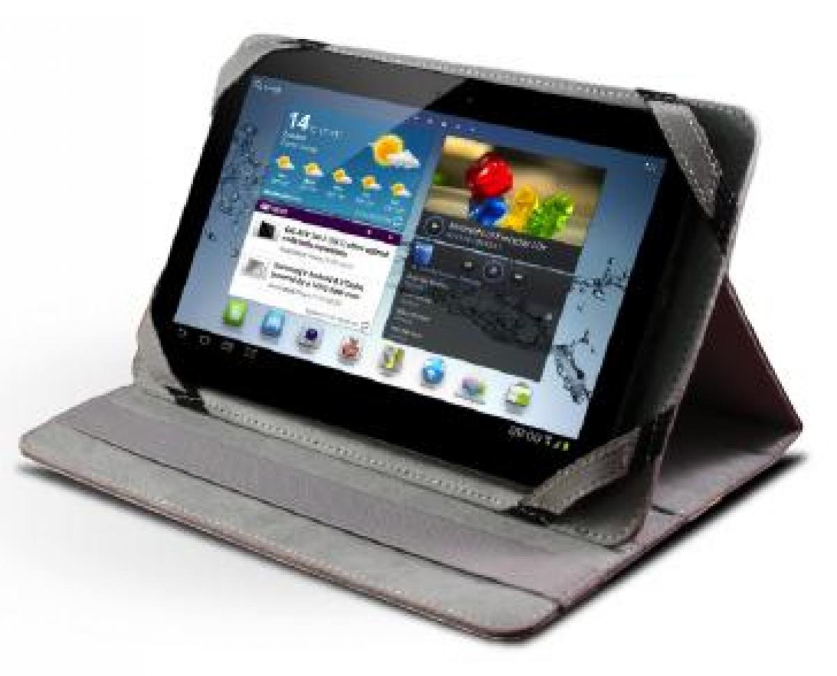 FUNDA TABLET EVITTA 3 POSIC. 7 GRIS