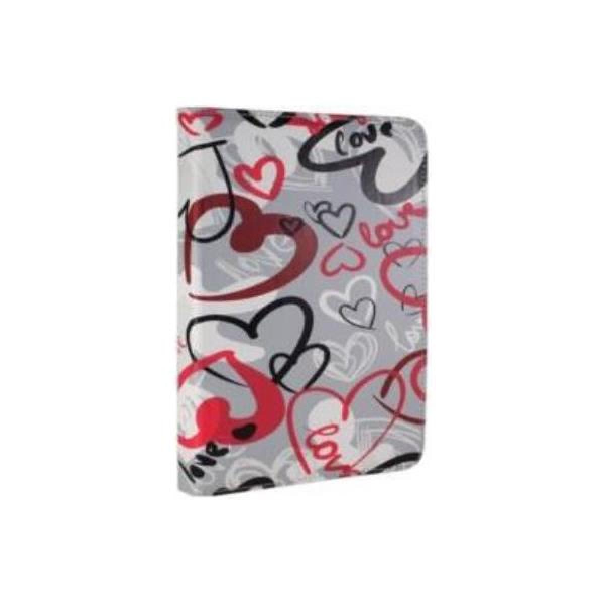 FUNDA TABLET EVITTA 3POS.7 CRAZY HEARTS
