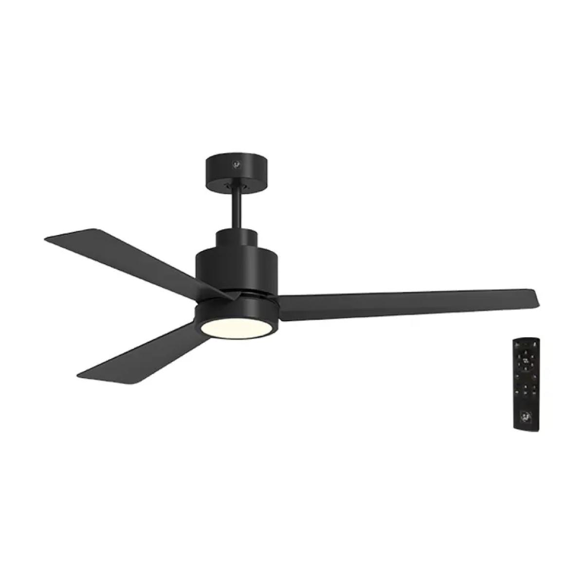 VENTILADOR TECHO S&P HTD-130 DC BLACK 130CM