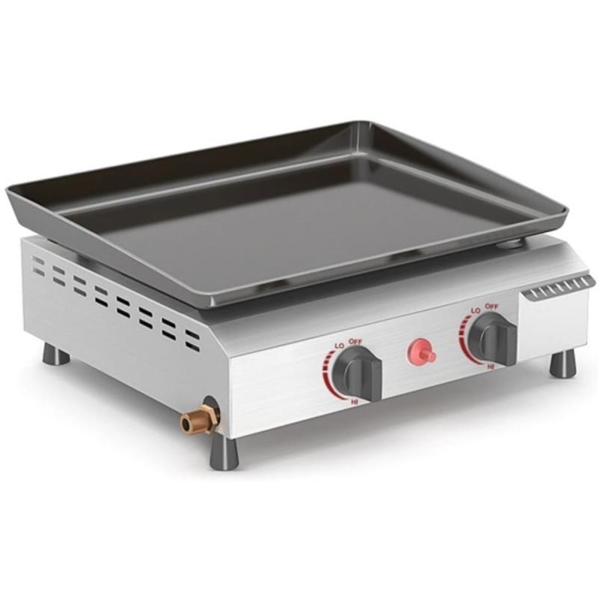 PLANCHA ASAR GAS VITROKITCHEN PG220IB 47,5X44 2F