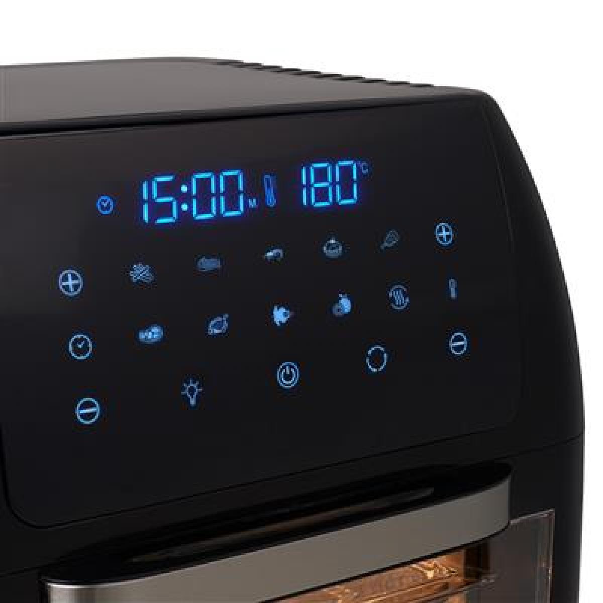 MINI HORNO-FREIDORA AIRE PRINCESS 183016-PR 1800W 12L