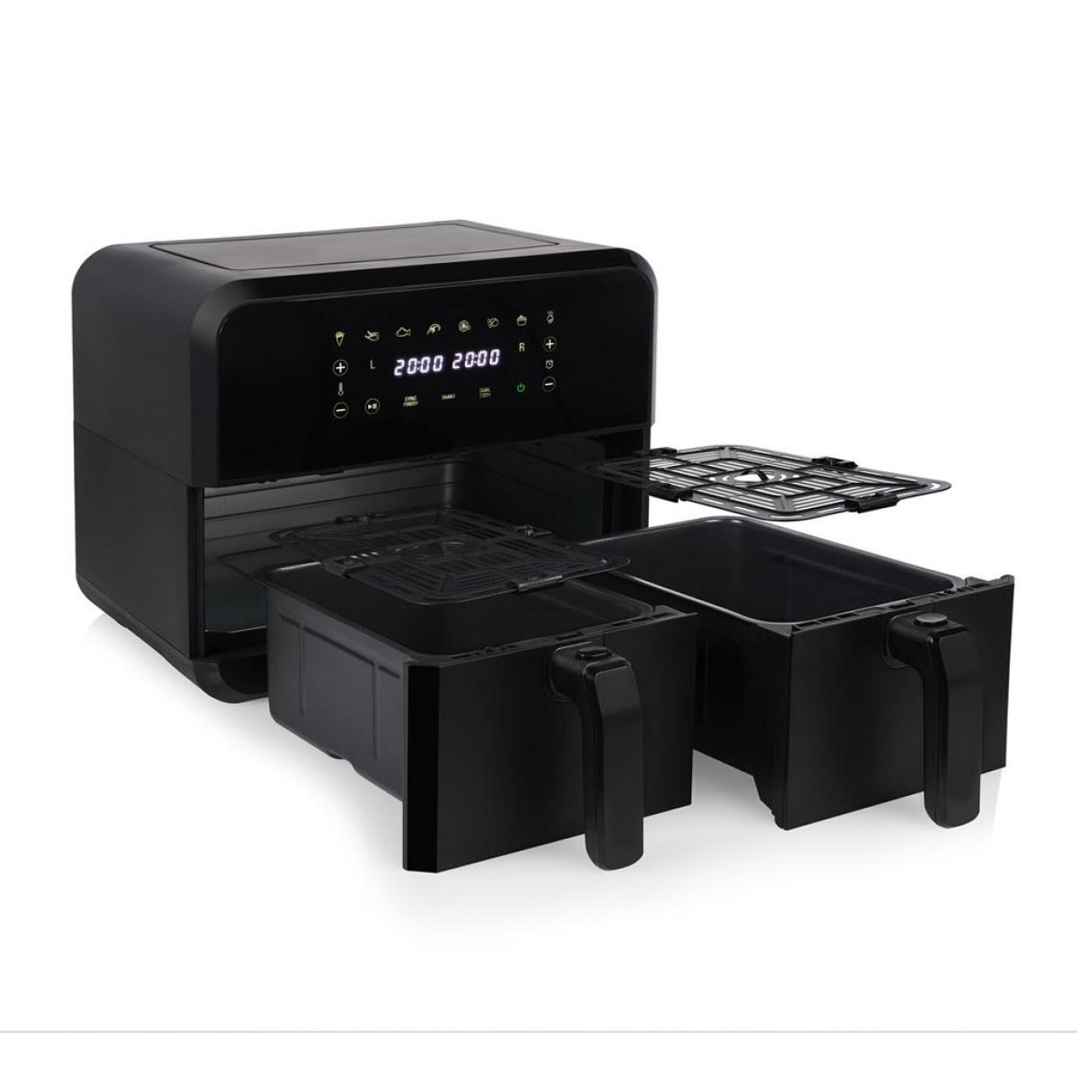 FREIDORA SIN ACEITE PRINCESS 182068 2400W 2 CESTAS 4L (8L TOTAL) DIGITAL