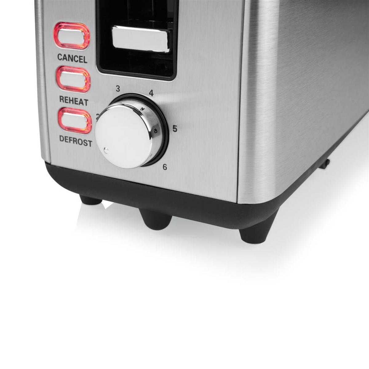 TOSTADOR PRINCESS 142405-PR LARGO ANCHO 1 RANURA 1000W INOX