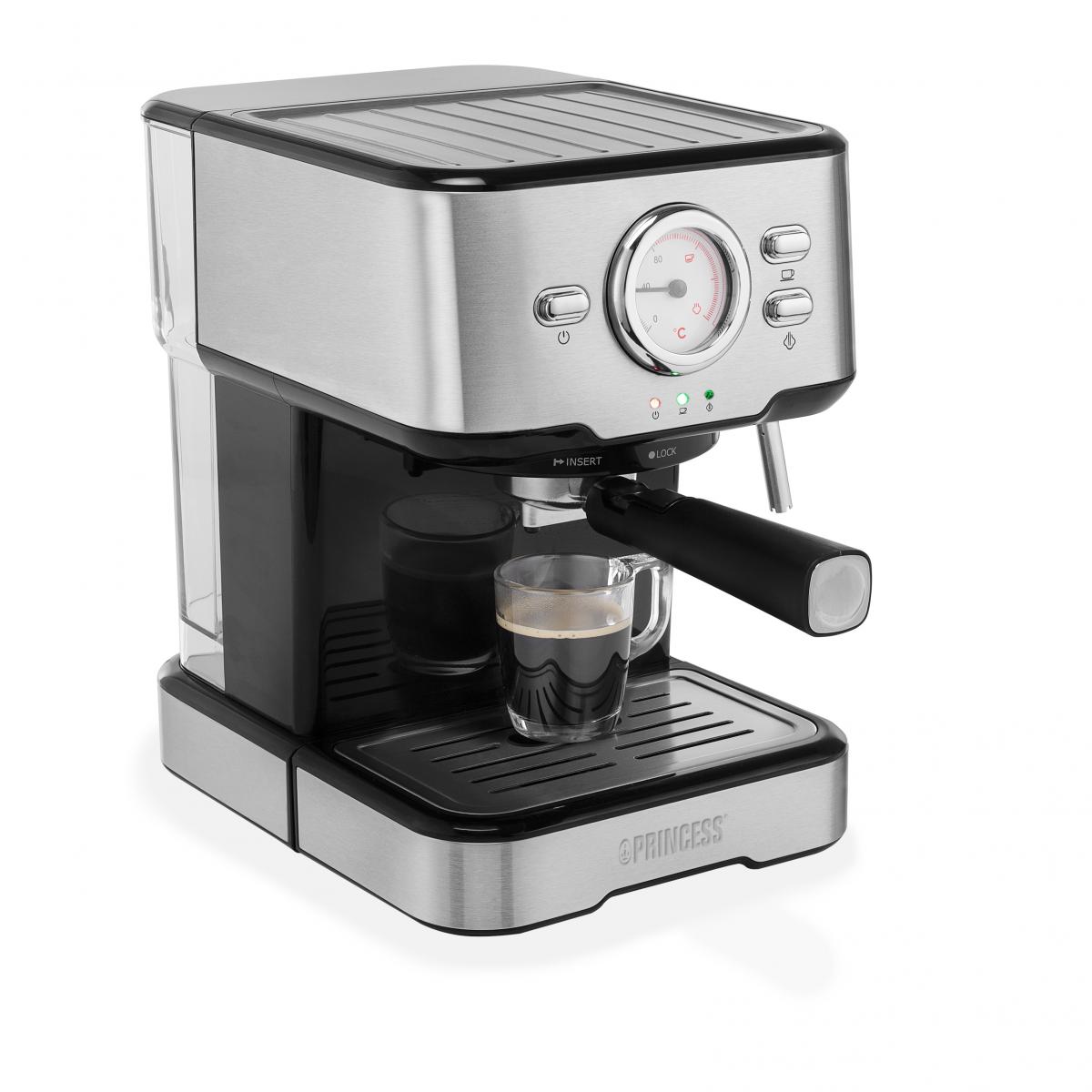 CAFETERA EXPRESS PRINCESS 249412 20BAR CAPSULAS NESPRESSO