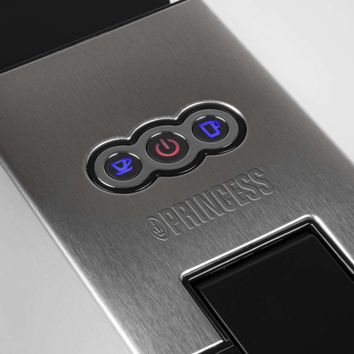 CAFETERA EXPRESS PRINCESS 249450 MULTICAPSULA NESPRESSO-DOLCE GUSTO-MONODOSIS-MOLIDO