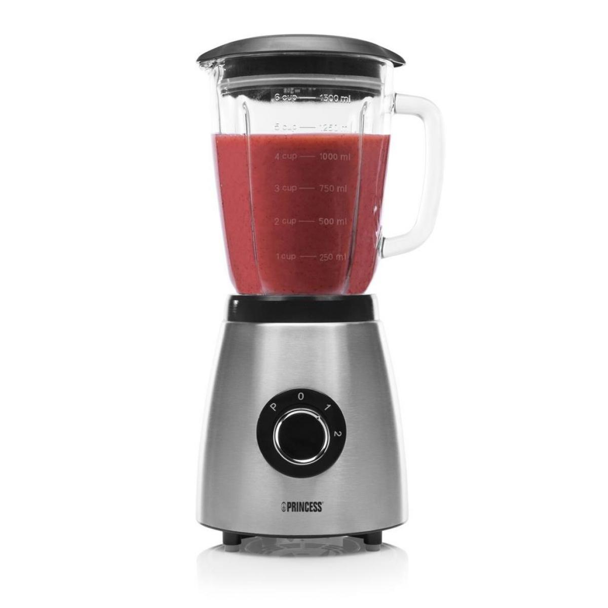 BATIDORA VASO PRINCESS 212077-PR 1300W 1,75L JARRA CRISTAL
