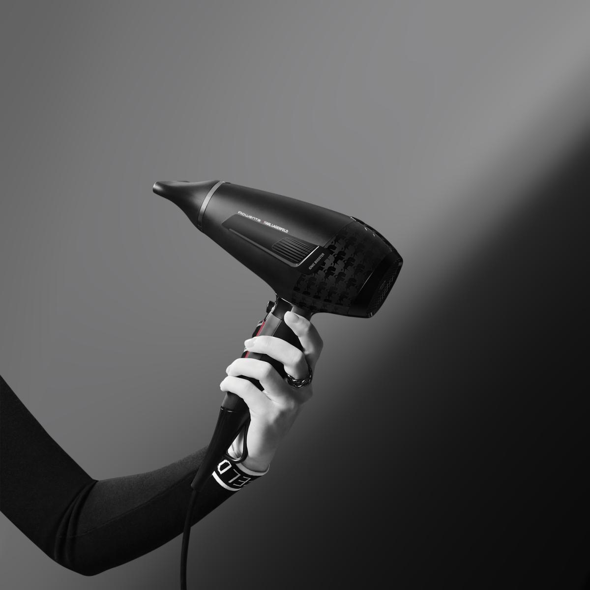 SECADOR ROWENTA CV887LF0 KARL LAGERFELD K-PRO STYLIST 2200W MOTOR AC IONICO