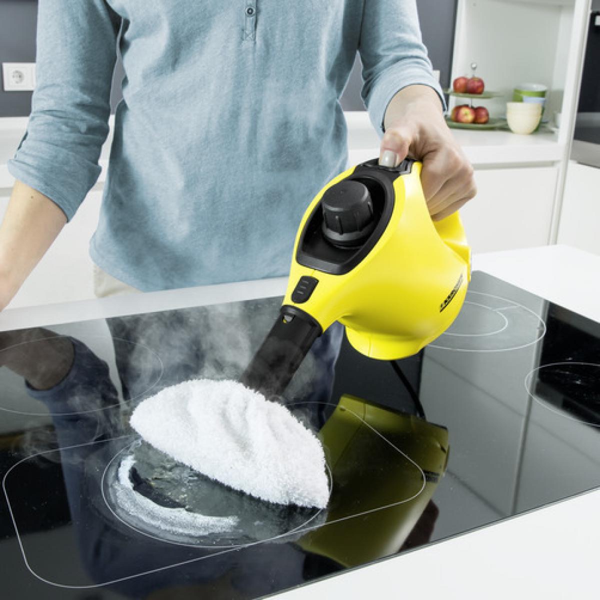 PISTOLA VAPOR KARCHER SC1 1200W 3BAR  6 ACCESORIOS