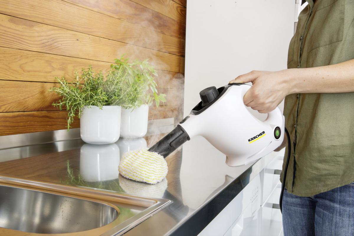 PISTOLA VAPOR KARCHER SC1 1200W 3BAR 6 ACCESORIOS 1.516-400.0
