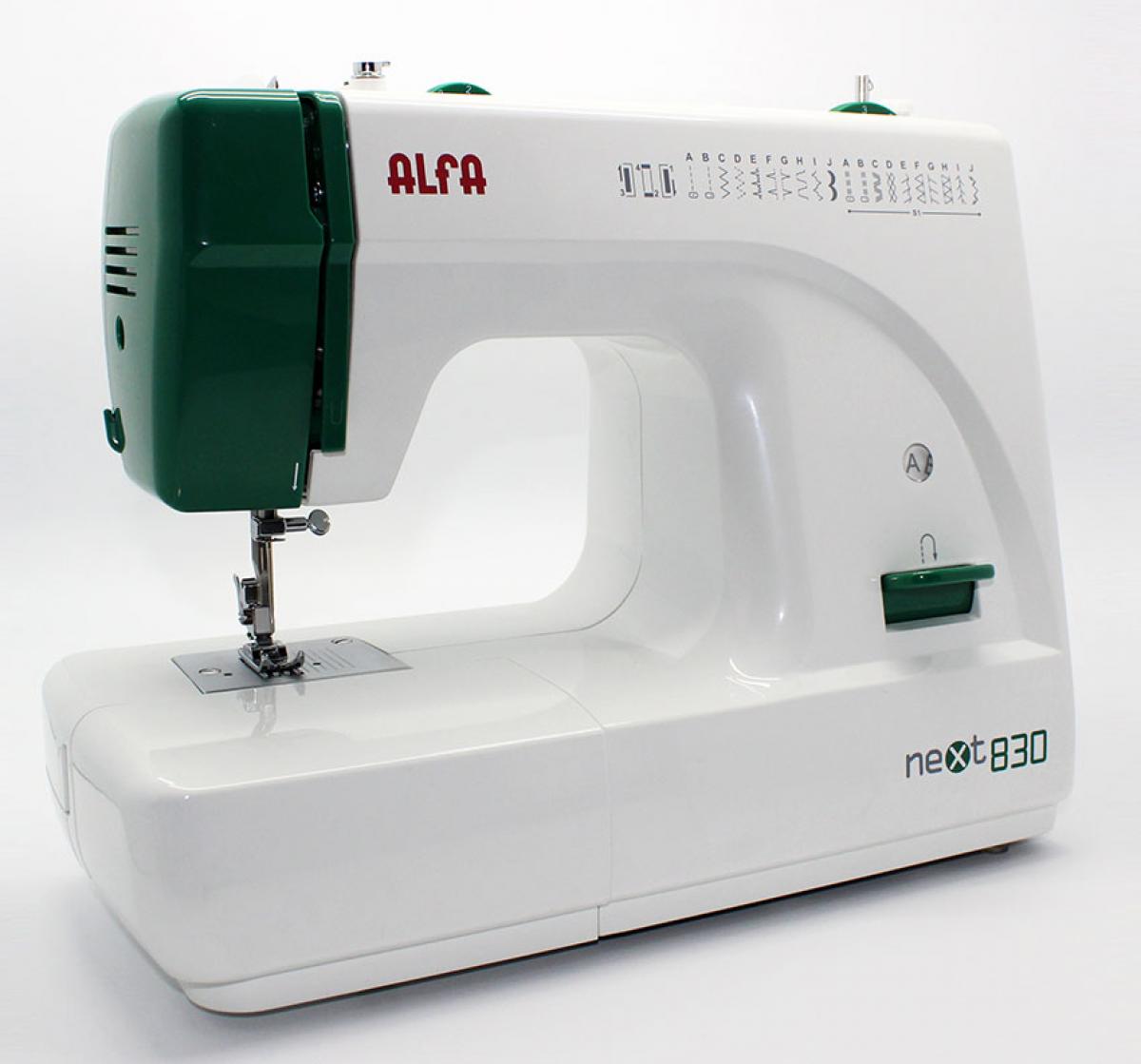 MAQUINA DE COSER ALFA NEXT 830+ 19 PUNTADAS