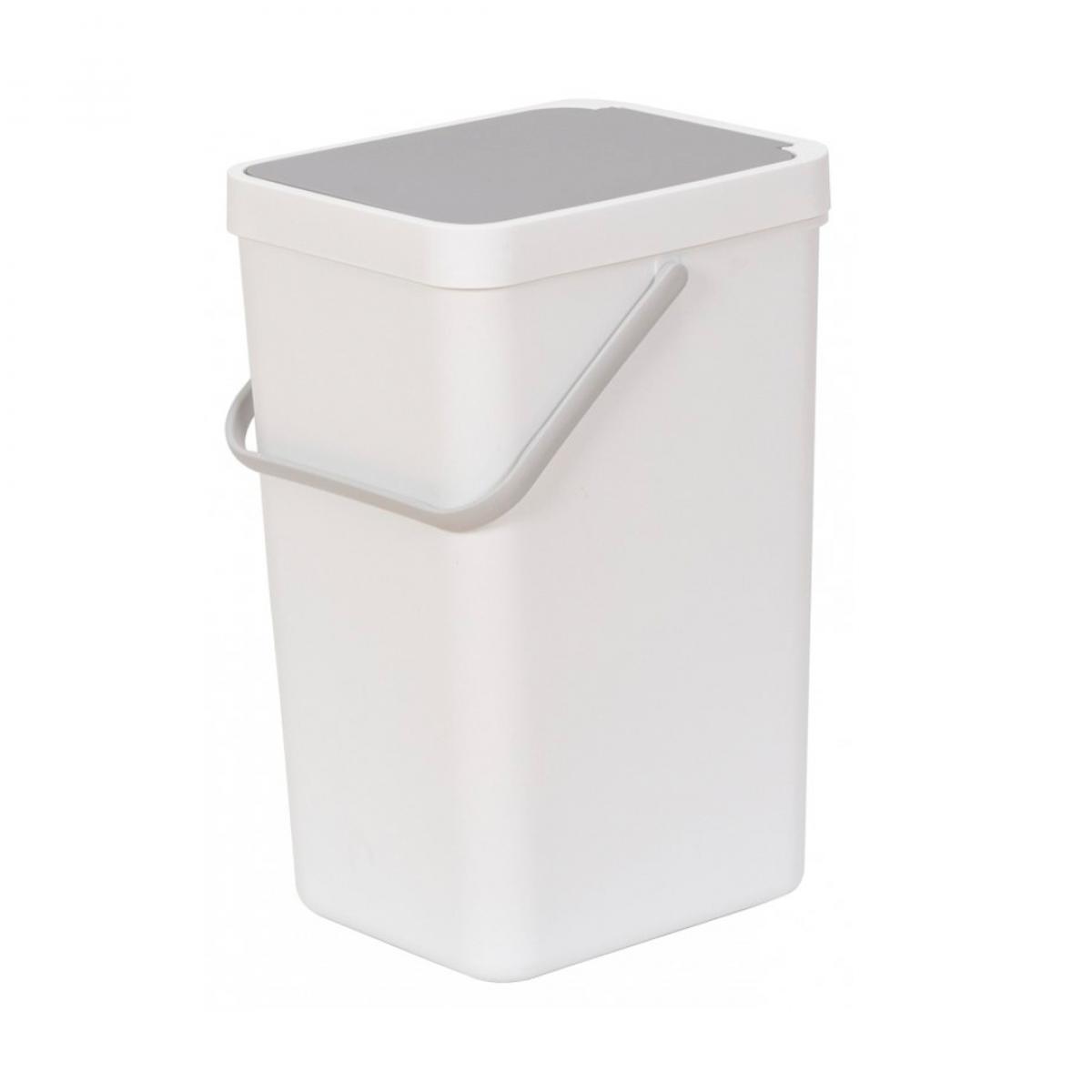 CUBO BASURA DUETT 998137 500 18L BCO