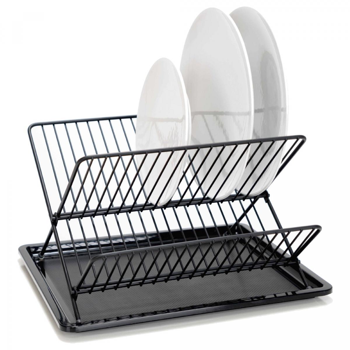 ESCURREPLATOS DUETT 998182 501 NEGRO PLEGABLE 36x29,8x21,5cm