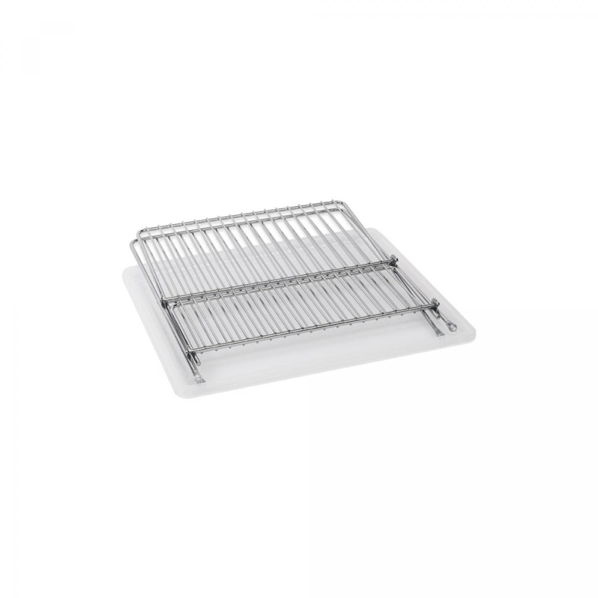 ESCURREPLATOS DUETT KB004 NIQUEL CROMO PLEGABLE 32x47x24