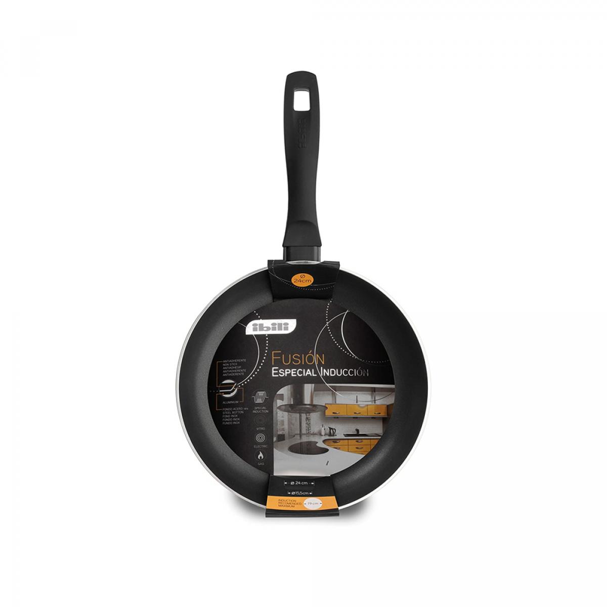 SARTEN  IBILI 450022 FUSION 22CM ALUM.INDUCCION