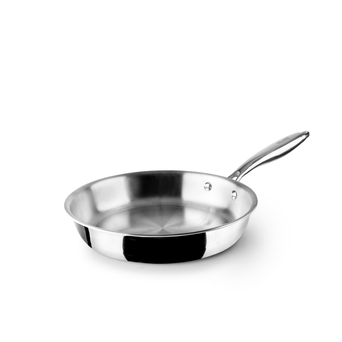 SARTEN IBILI 652924 TRIPLY NATURAL 24CM SIN ANTIADHERENTE INDUCCION