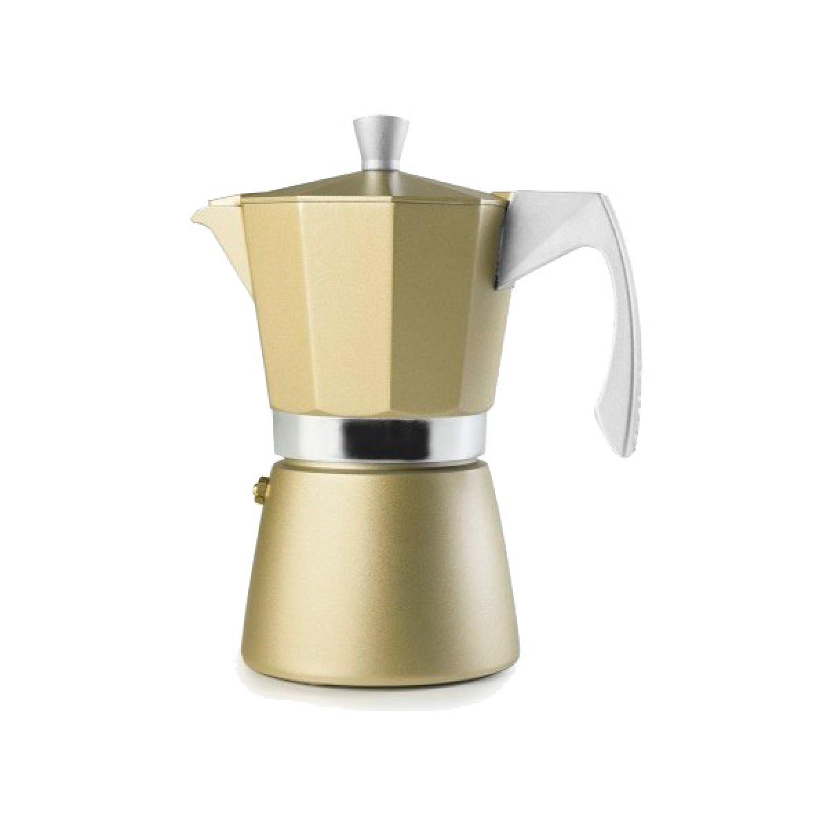 CAFETERA  IBILI 623912 EVVA GOLDEN 12 TAZAS INDUCCION