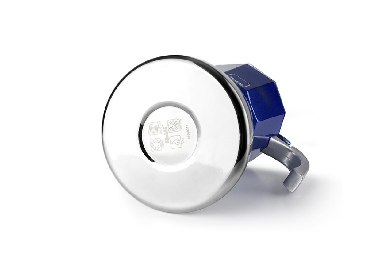 CAFETERA ITALIANA IBILI 629312 ELBA BLUE 12 TAZAS INDUCCION