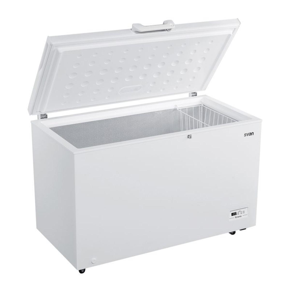 CONGELADOR HORIZONTAL SVAN SCH4001EDC 130X70,5 D.COOLING E 371L BCO