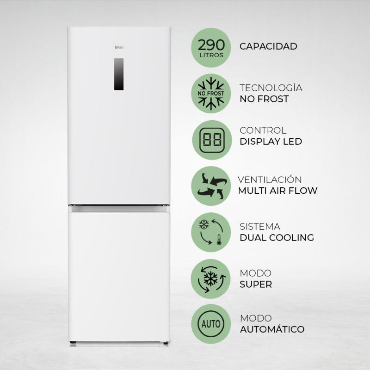 COMBI SVAN SC185602ENFD 185X59,5 NF E DISP 290L BCO