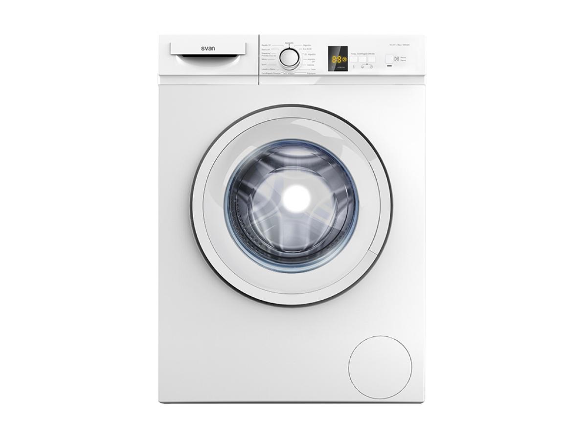 LAVADORA SVAN SVL841 8KG 1000RPM A+++-D BCA DISP.