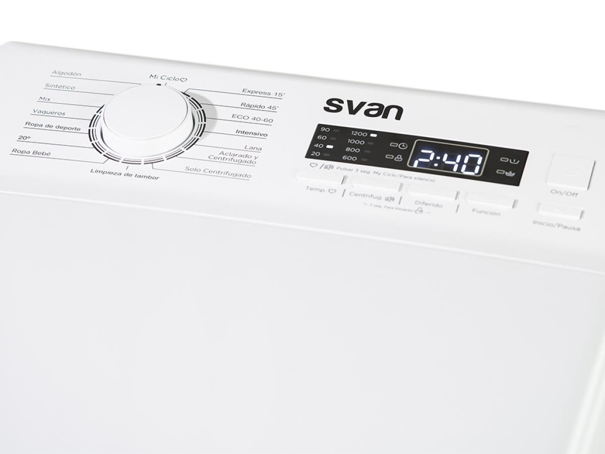 LAVADORA CARGA SUP.SVAN SLCS6200D 6KG 1200RPM D BCA DISP