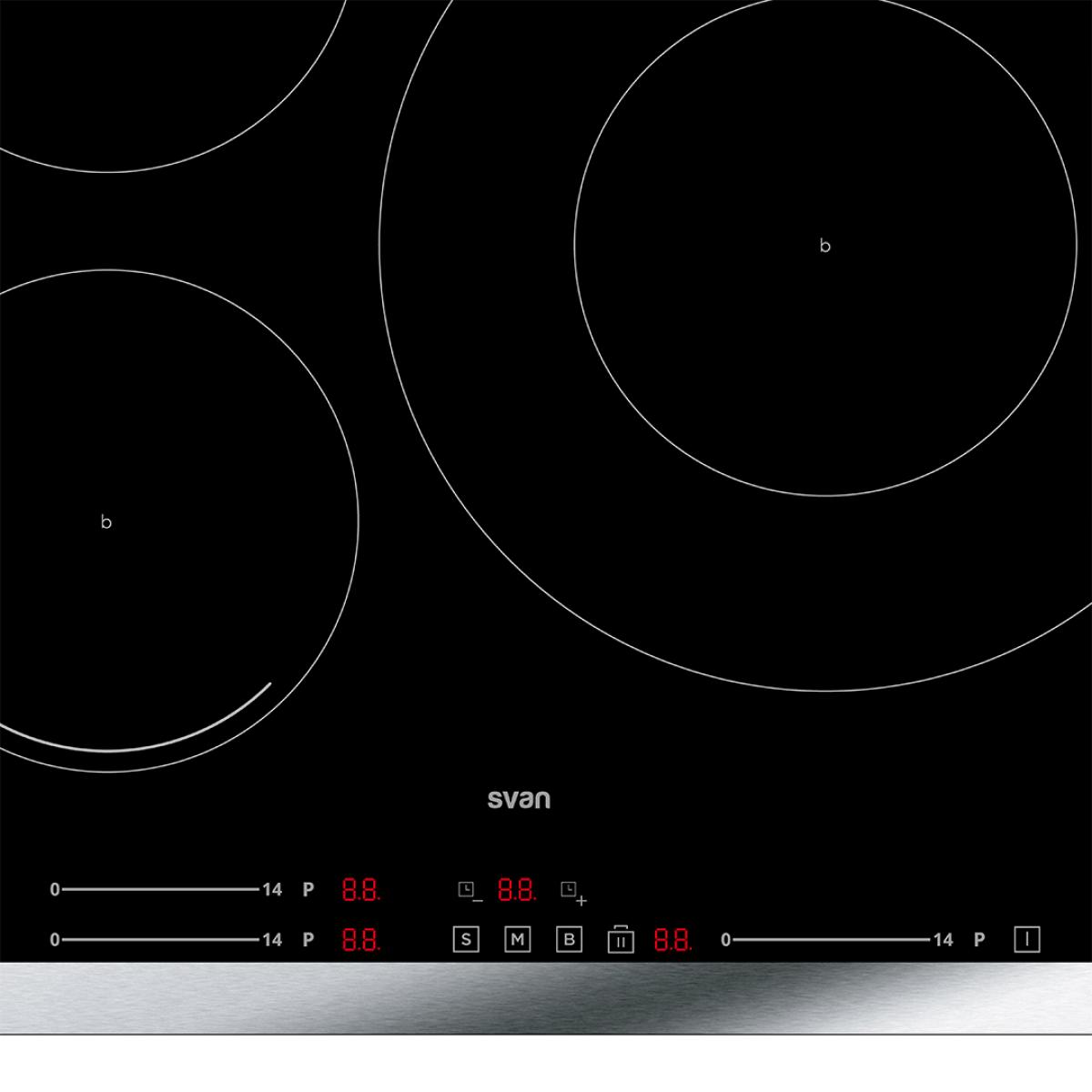 INDUCCION SVAN SI3601SB32 3F Z.32CM PERFIL.INOX