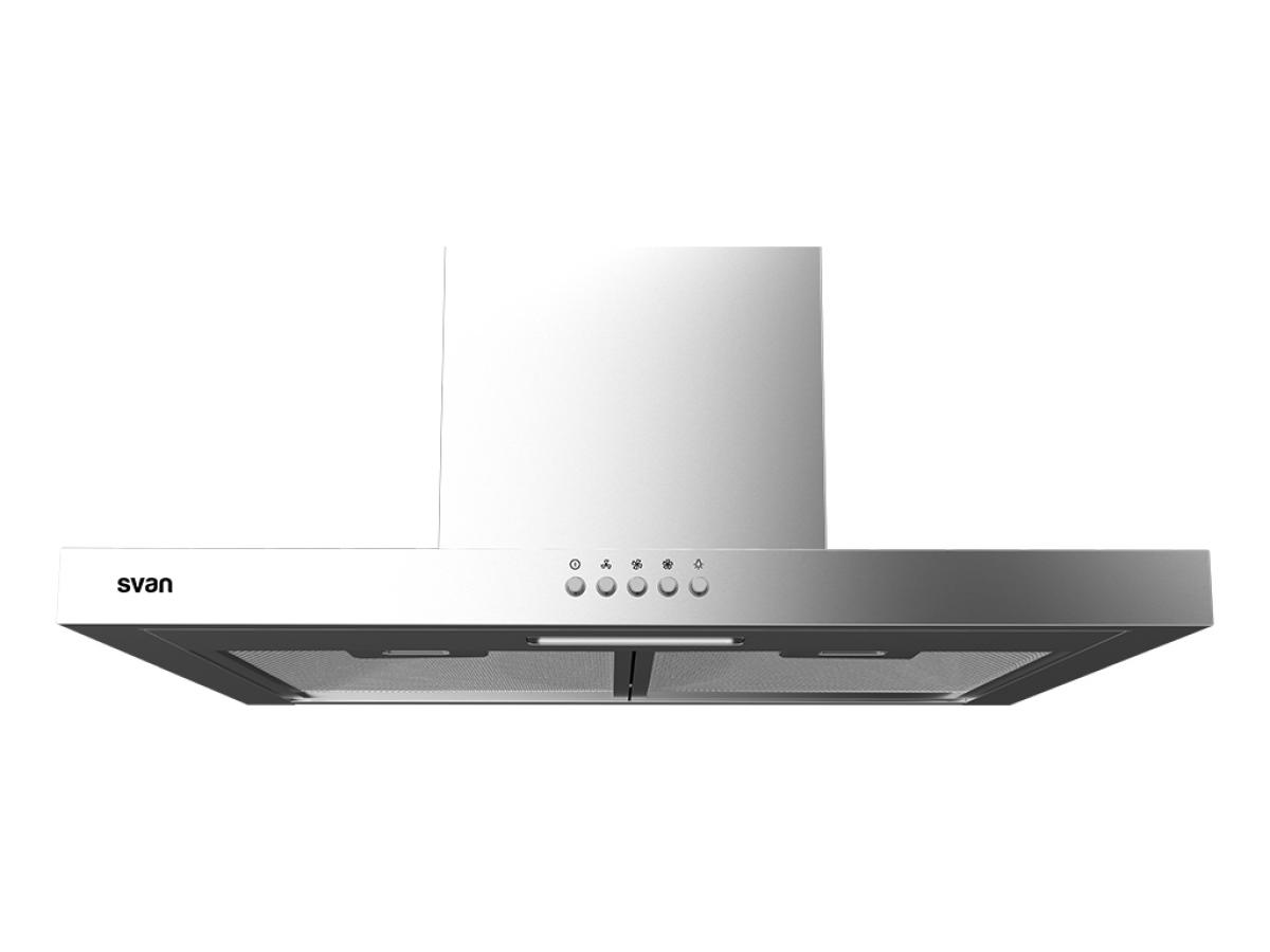 CAMPANA TIPO T SVAN SCPT600A1IX 60CM INOX 520m-h