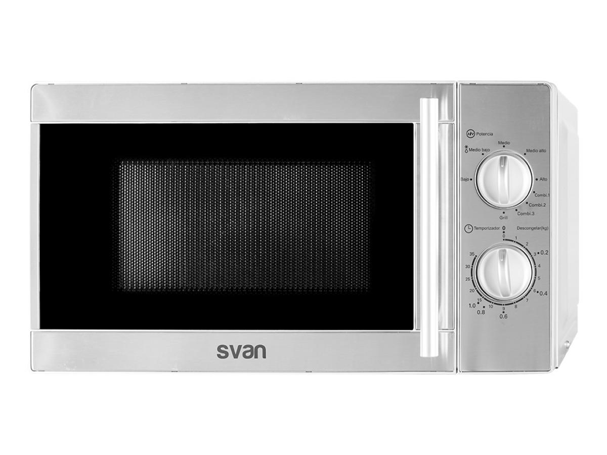 MICROONDAS SVAN SMW2700GX 20L 700W C-GRILL INOX DIGITAL