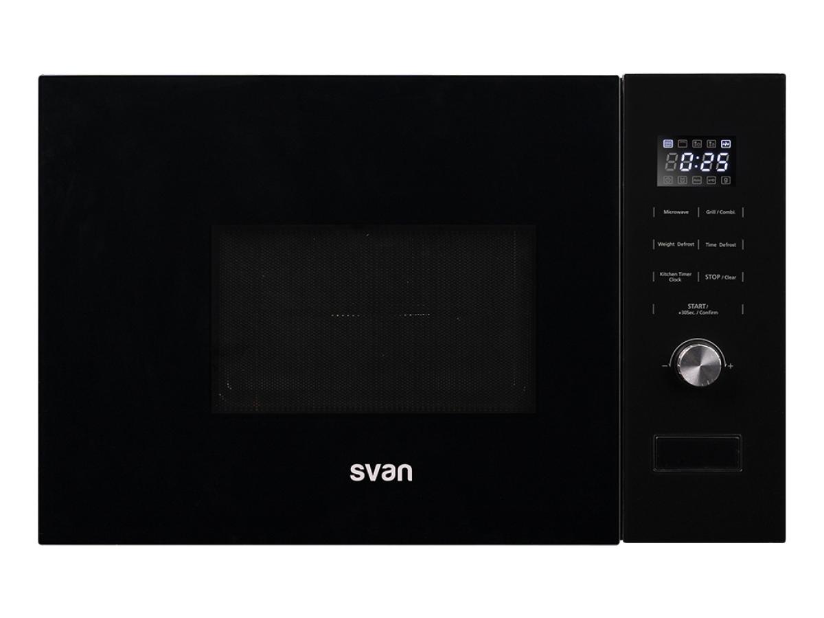 MICROONDAS INTEGRAB. SVAN SMWI2800DGN 20L 800W C-GRIL CRISTAL NGO DIGITAL