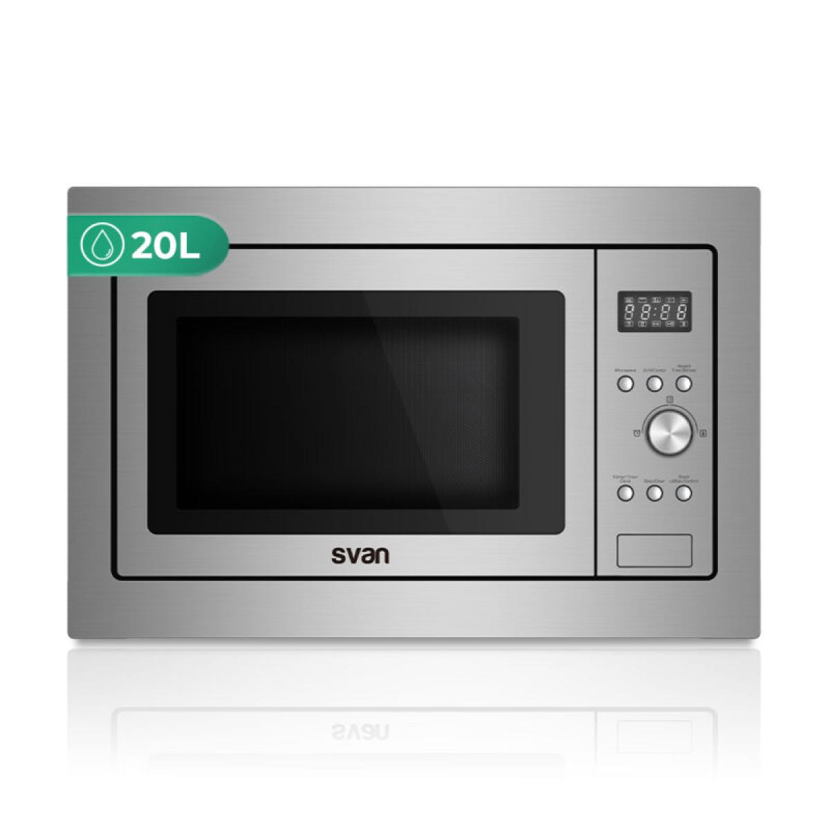 MICROONDAS INT. SVAN SMWI2701DGX 20L C-GRILL 700L INOX