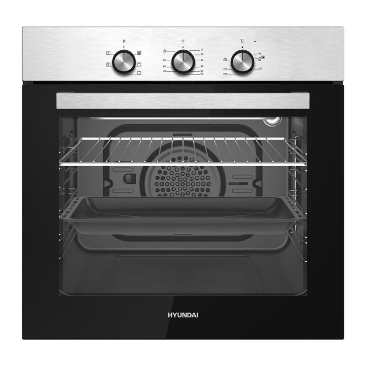 HORNO HYUNDAI HHM4700X MULT.5 A HIDRO 60L INOX