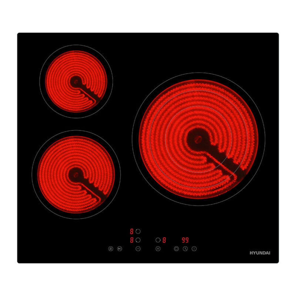 VITROCERAMICA HYUNDAI HV3600 3F Z.30CM 5700W